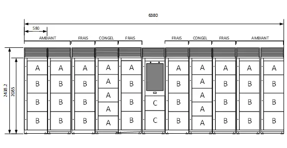 modele 44 casiers